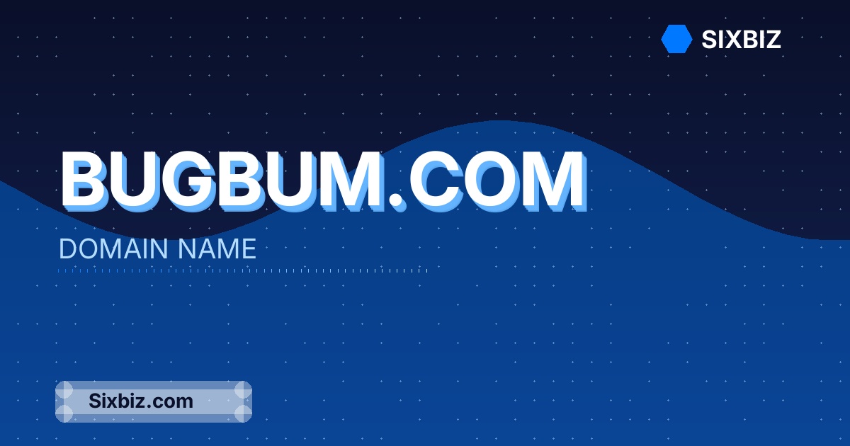 bugbum.com - Premium Domain Name For Sale