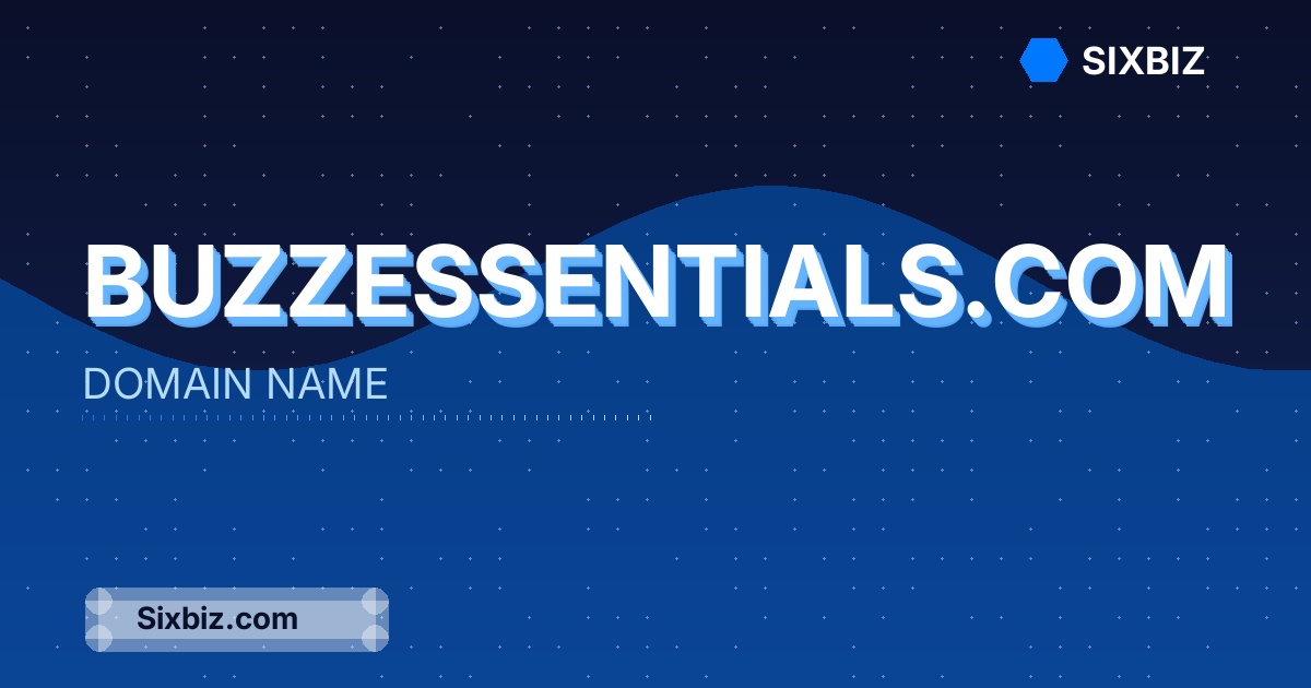 buzzessentials.com - Premium Domain Name For Sale