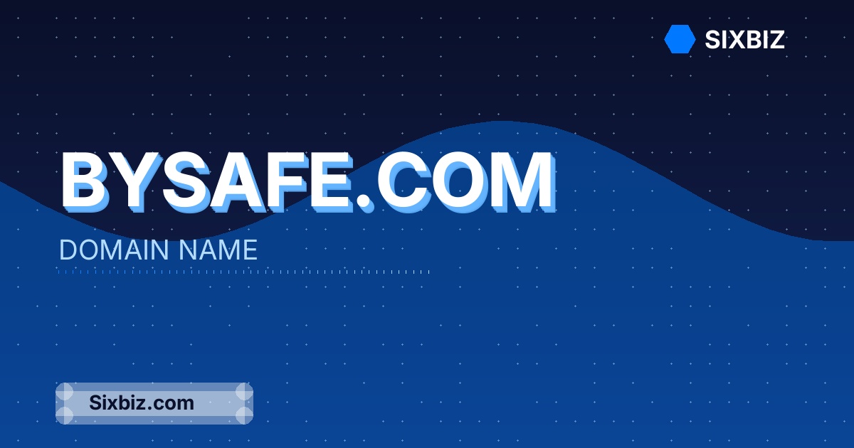 bysafe.com - Premium Domain Name For Sale