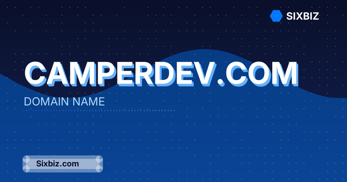 camperdev.com - Premium Domain Name For Sale
