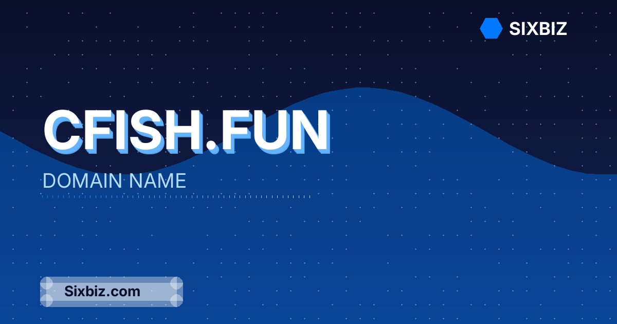 cfish.fun - Premium Domain Name For Sale