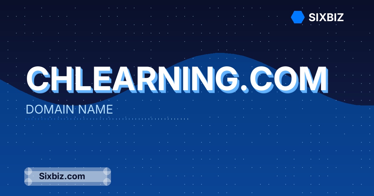 chlearning.com - Premium Domain Name For Sale
