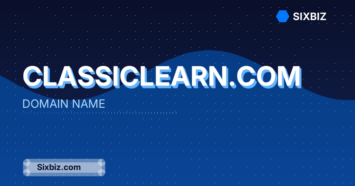 classiclearn.com - Premium Domain Name For Sale