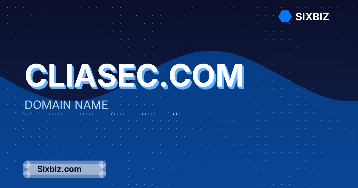 cliasec.com - Premium Domain Name For Sale