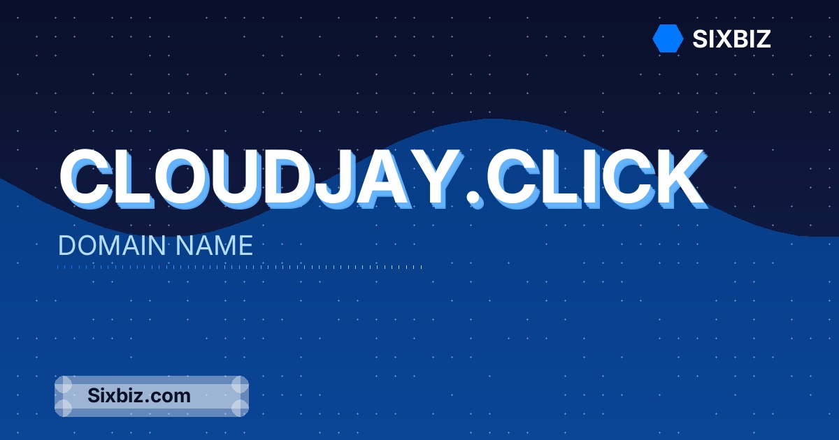 cloudjay.click - Premium Domain Name For Sale