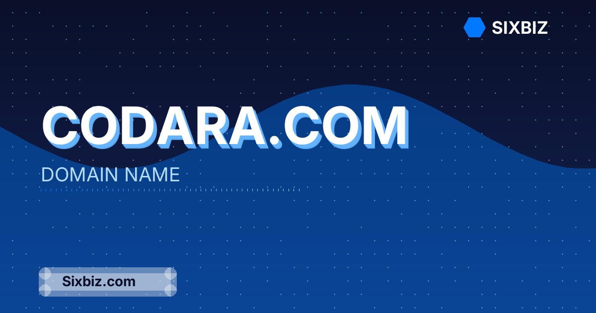 codara.com - Premium Domain Name For Sale
