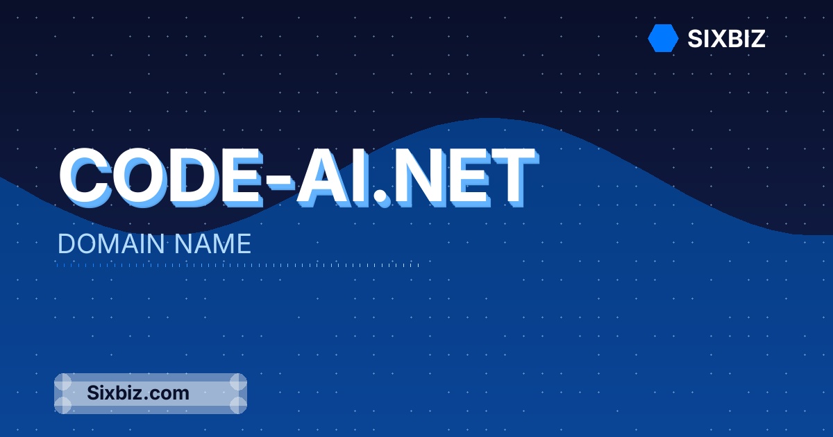 code-ai.net - Premium Domain Name For Sale