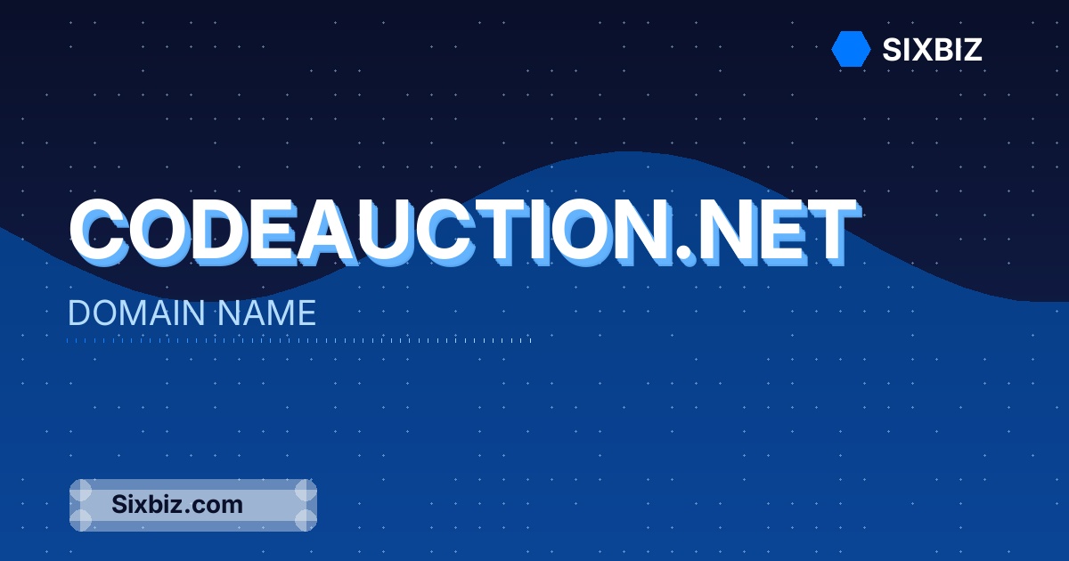 codeauction.net - Premium Domain Name For Sale