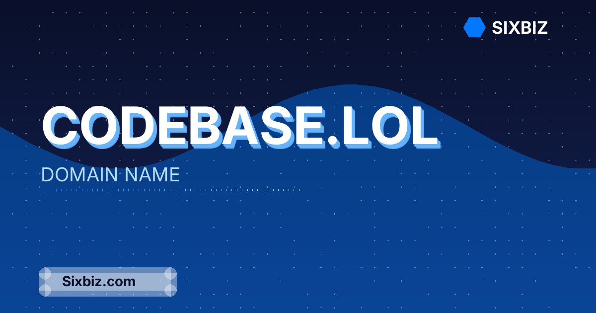 codebase.lol - Premium Domain Name For Sale
