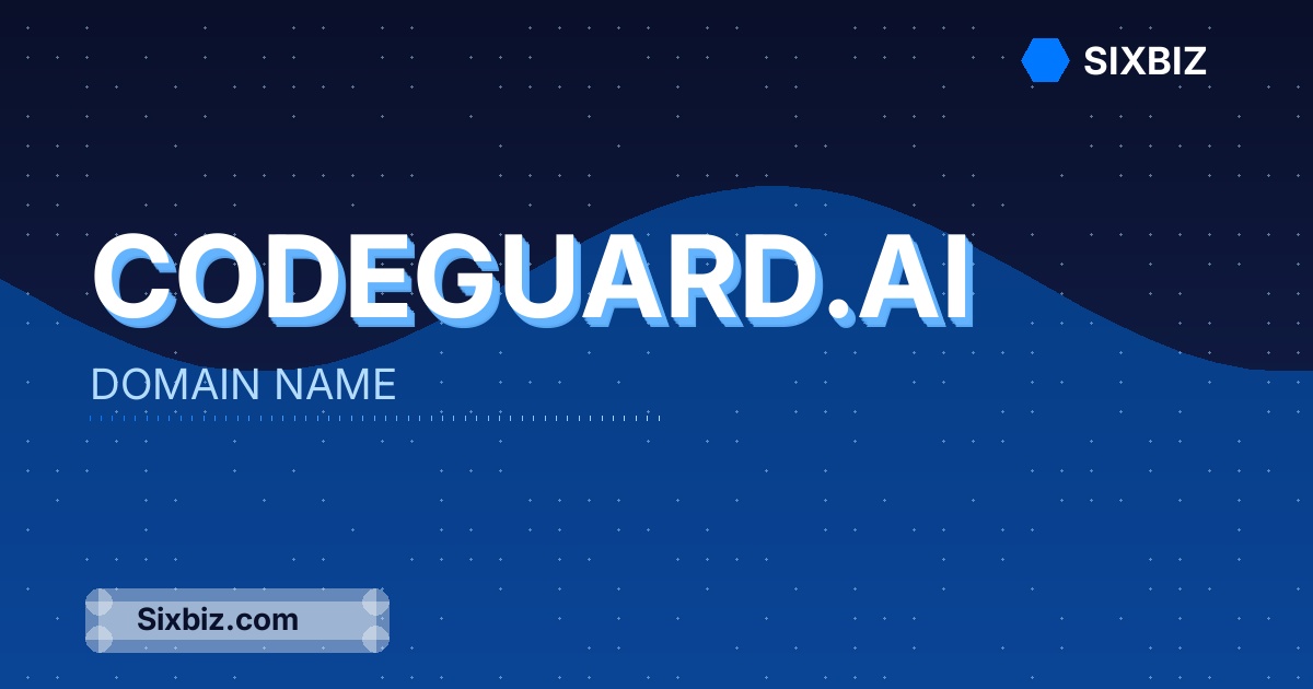 codeguard.ai - Premium Domain Name For Sale