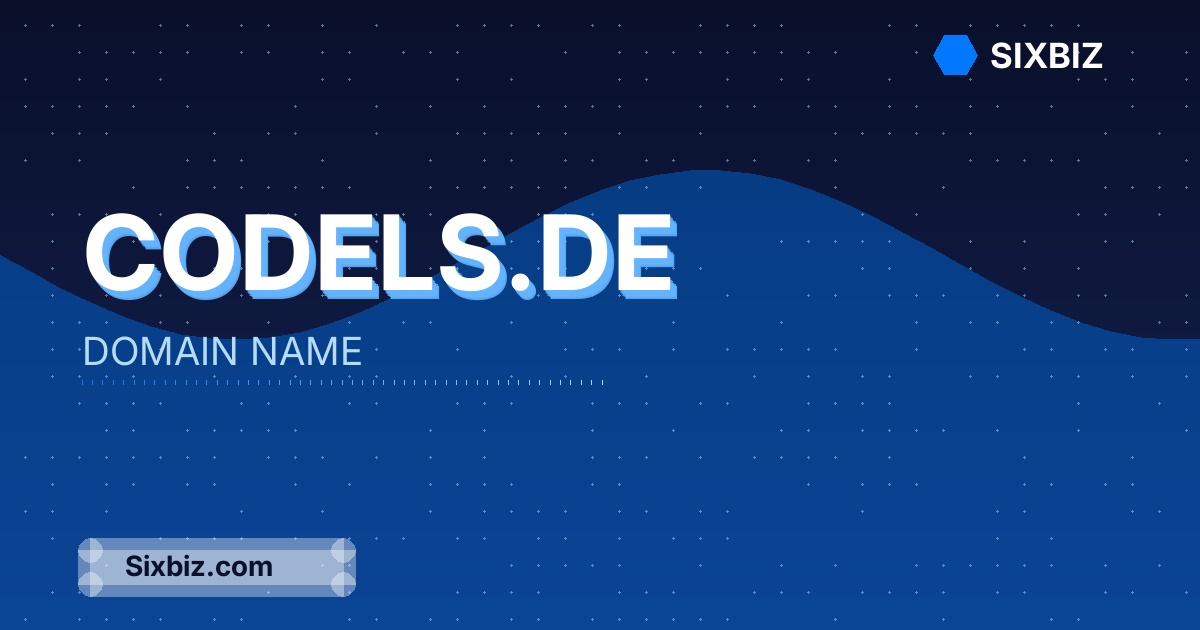 codels.de - Premium Domain Name For Sale
