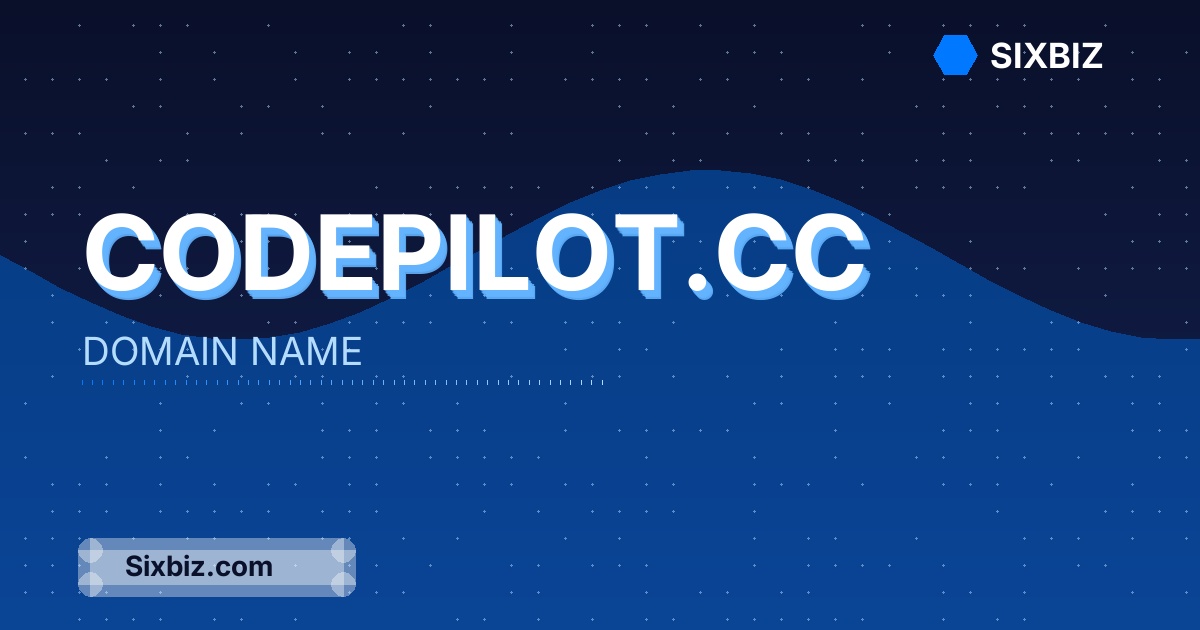 codepilot.cc - Premium Domain Name For Sale