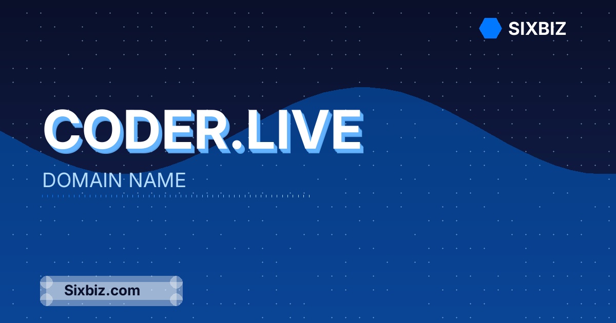 coder.live - Premium Domain Name For Sale