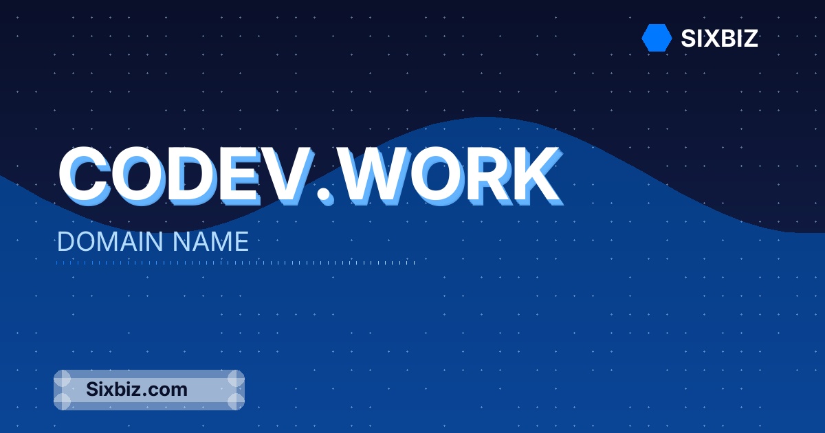 codev.work - Premium Domain Name For Sale