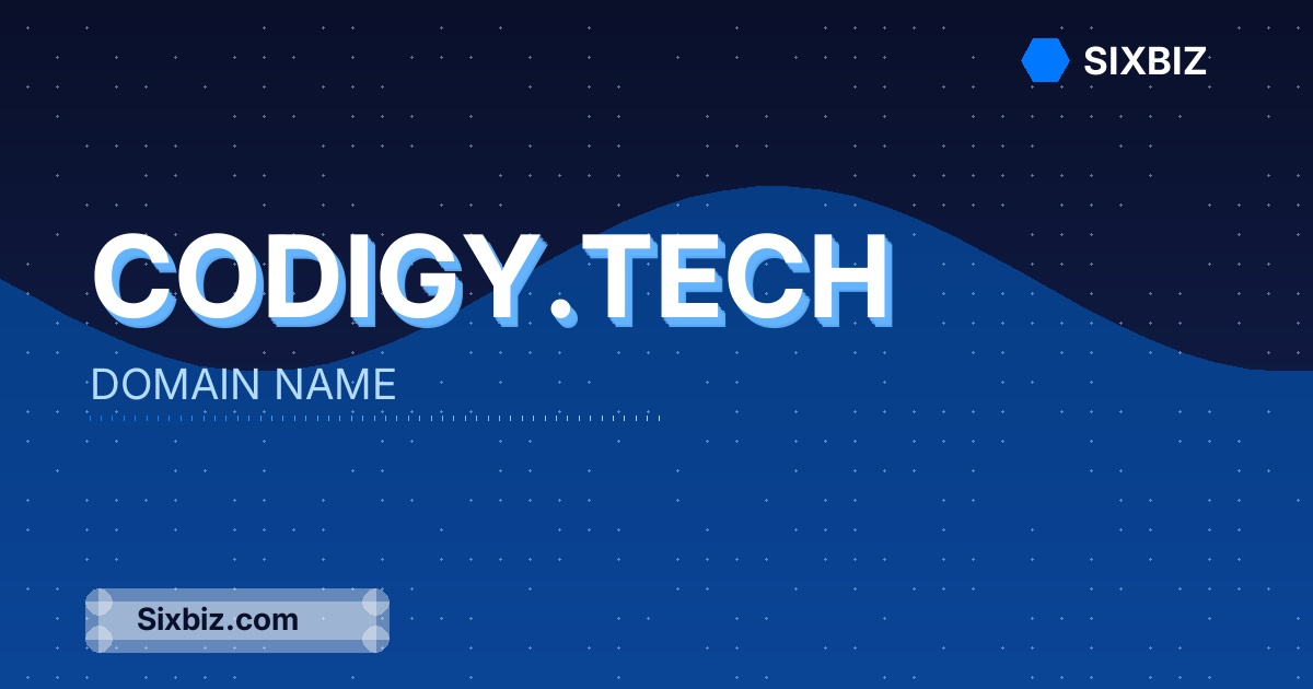 codigy.tech - Premium Domain Name For Sale