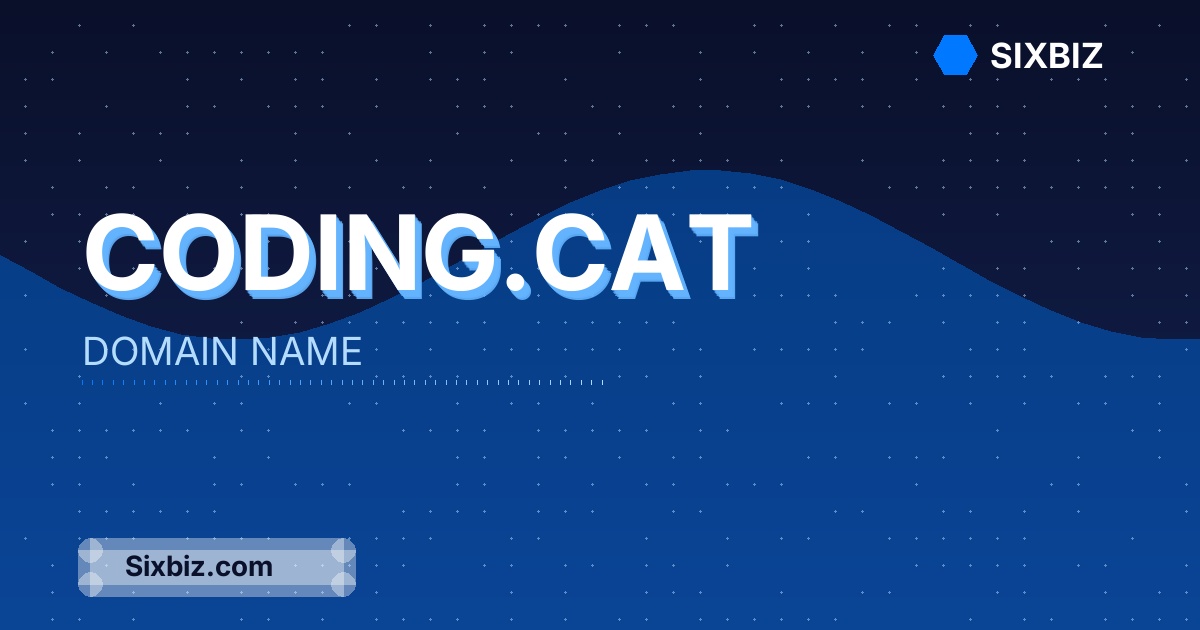 coding.cat - Premium Domain Name For Sale