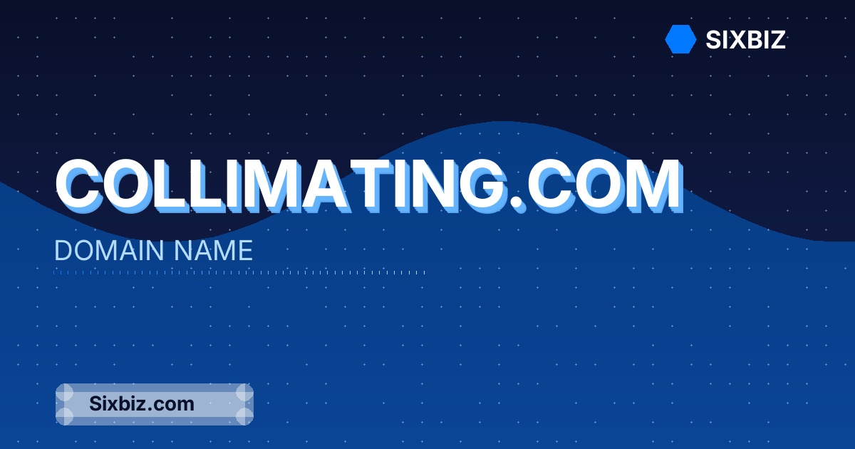 collimating.com - Premium Domain Name For Sale