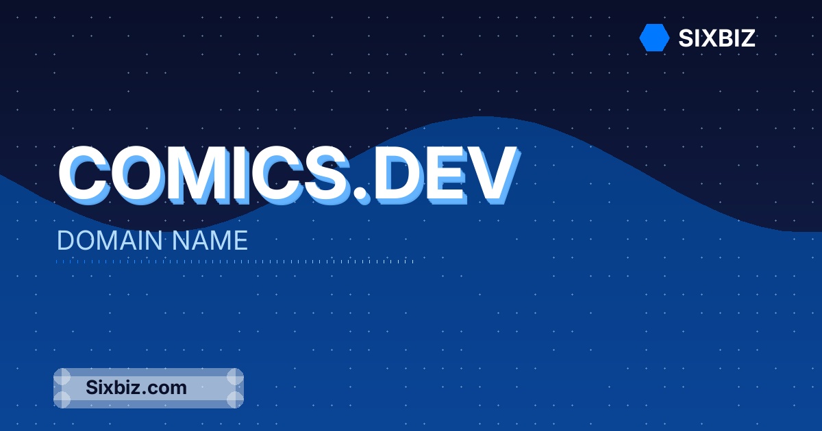 comics.dev - Premium Domain Name For Sale