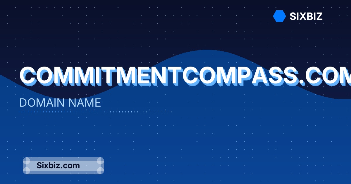 commitmentcompass.com - Premium Domain Name For Sale