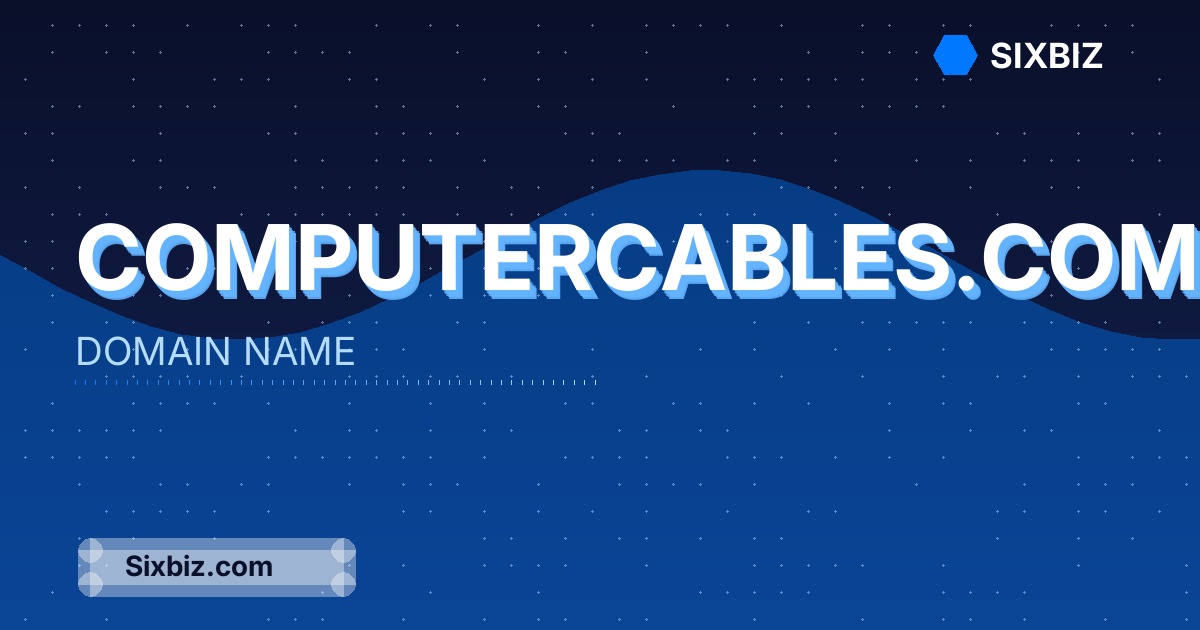 computercables.com - Premium Domain Name For Sale