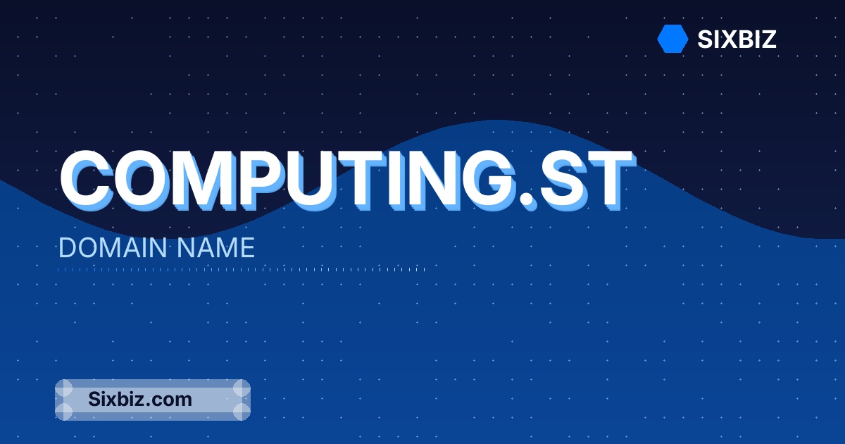 computing.st - Premium Domain Name For Sale
