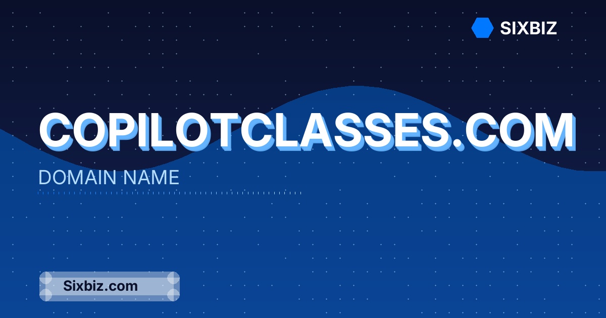 copilotclasses.com - Premium Domain Name For Sale