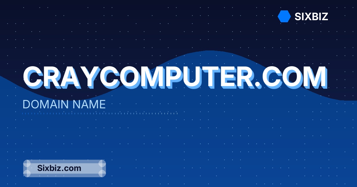 craycomputer.com - Premium Domain Name For Sale