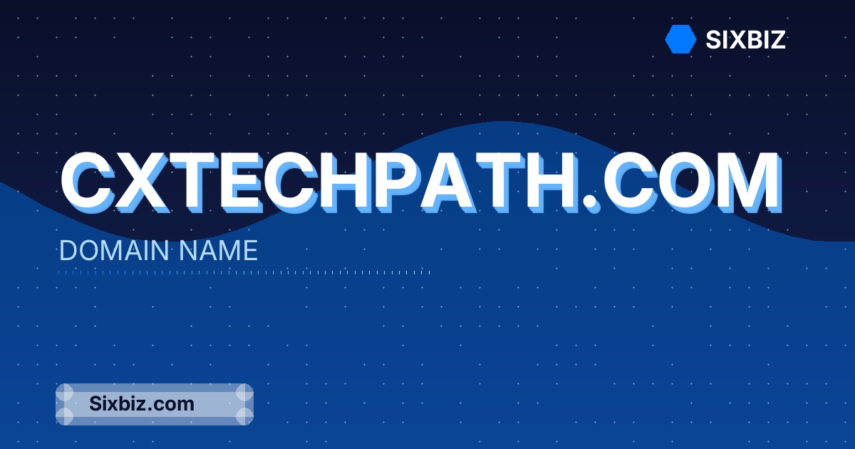 cxtechpath.com - Premium Domain Name For Sale
