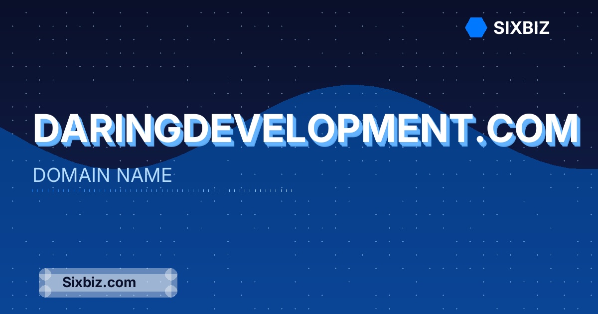 daringdevelopment.com - Premium Domain Name For Sale