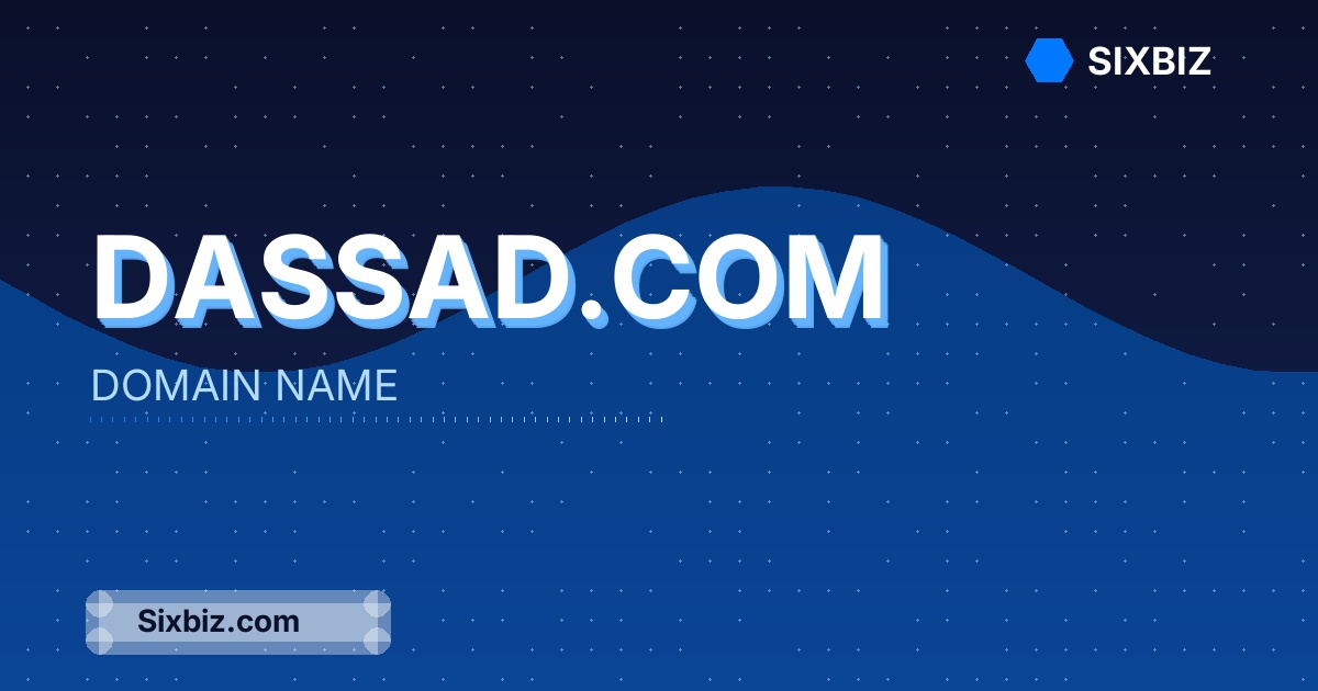 dassad.com - Premium Domain Name For Sale
