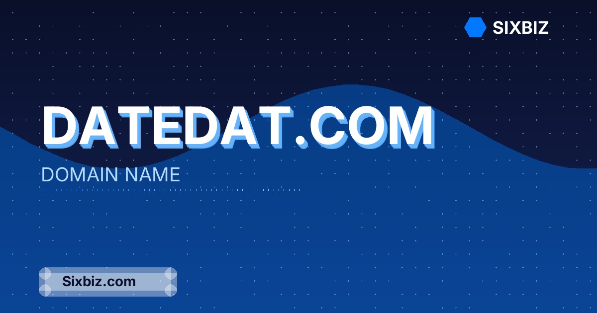 datedat.com - Premium Domain Name For Sale