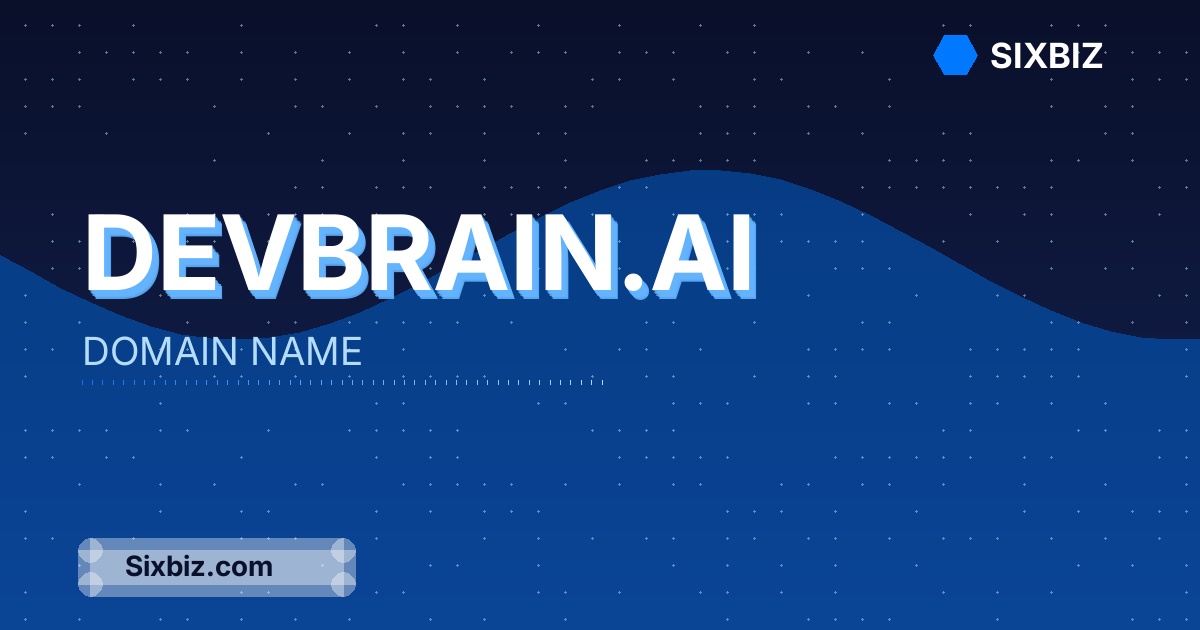 devbrain.ai - Premium Domain Name For Sale
