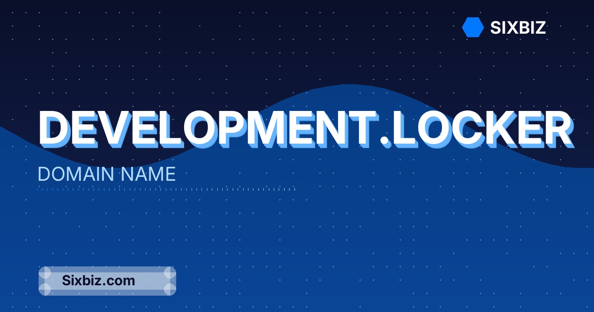 development.locker - Premium Domain Name For Sale