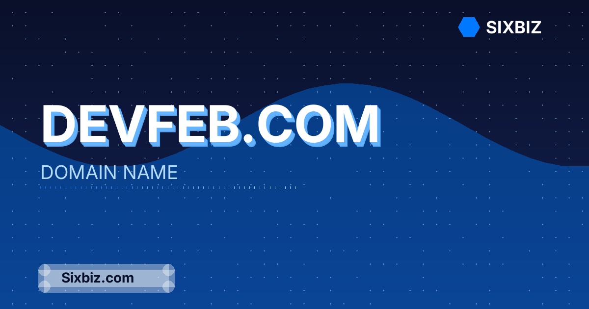 devfeb.com - Premium Domain Name For Sale