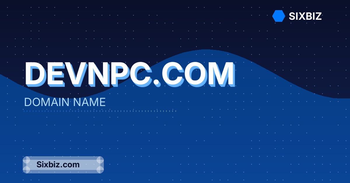 devnpc.com - Premium Domain Name For Sale