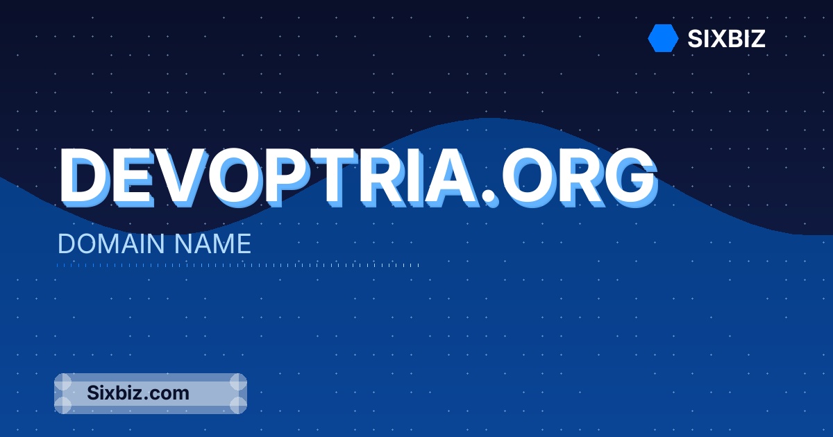 devoptria.org - Premium Domain Name For Sale