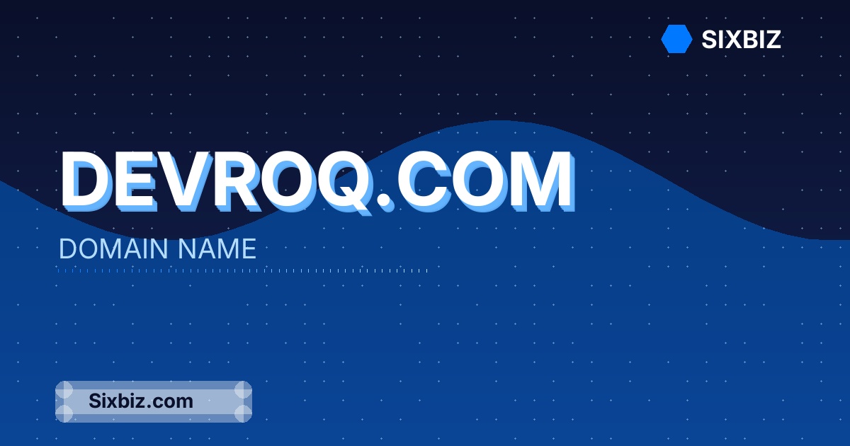 devroq.com - Premium Domain Name For Sale
