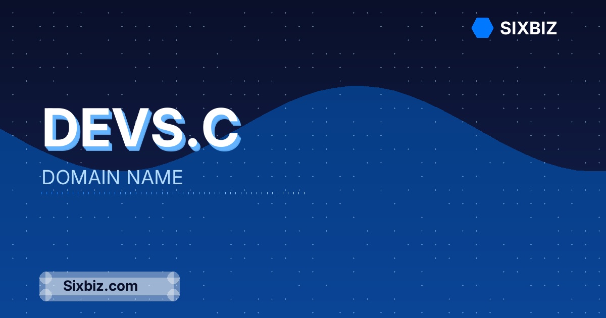 devs.c - Premium Domain Name For Sale