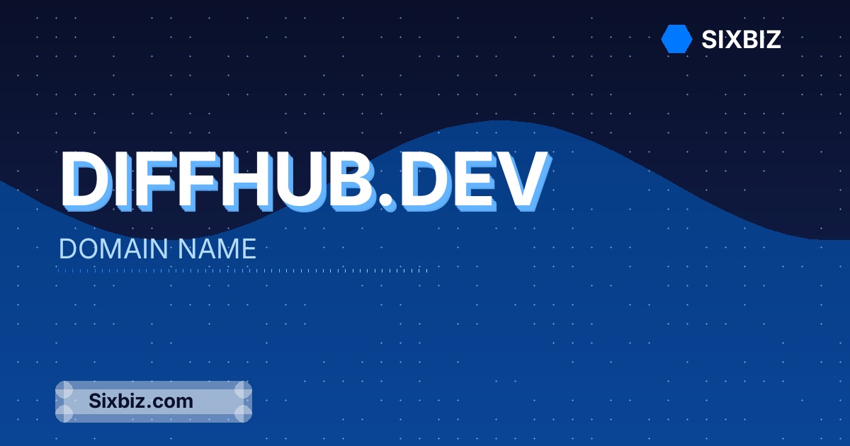 diffhub.dev - Premium Domain Name For Sale