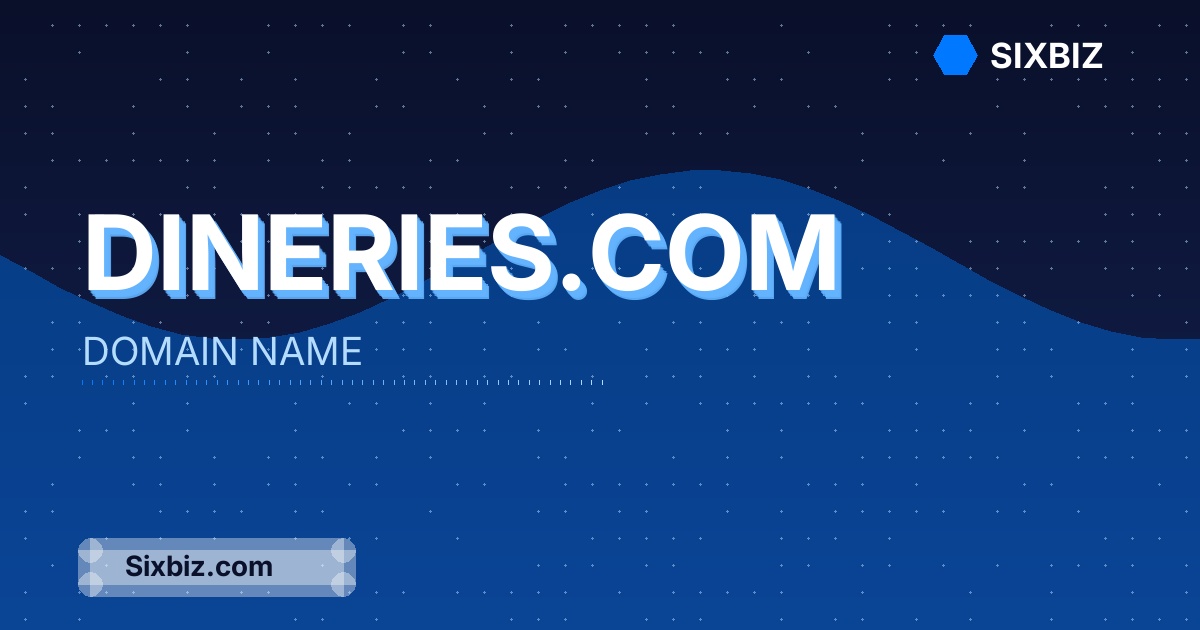 dineries.com - Premium Domain Name For Sale