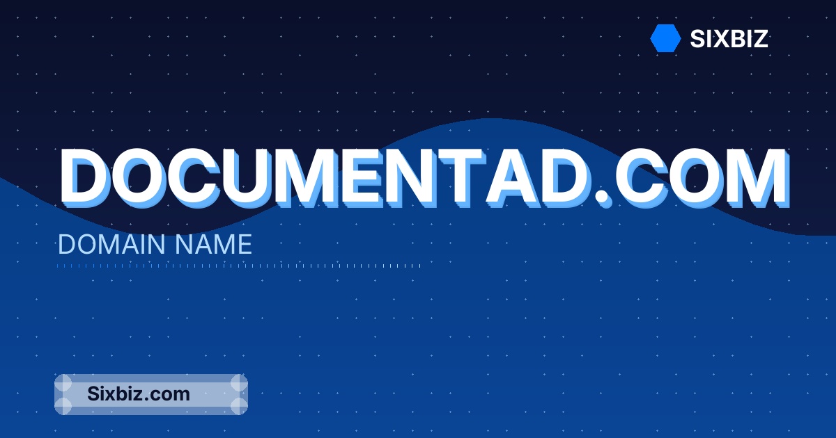 documentad.com - Premium Domain Name For Sale