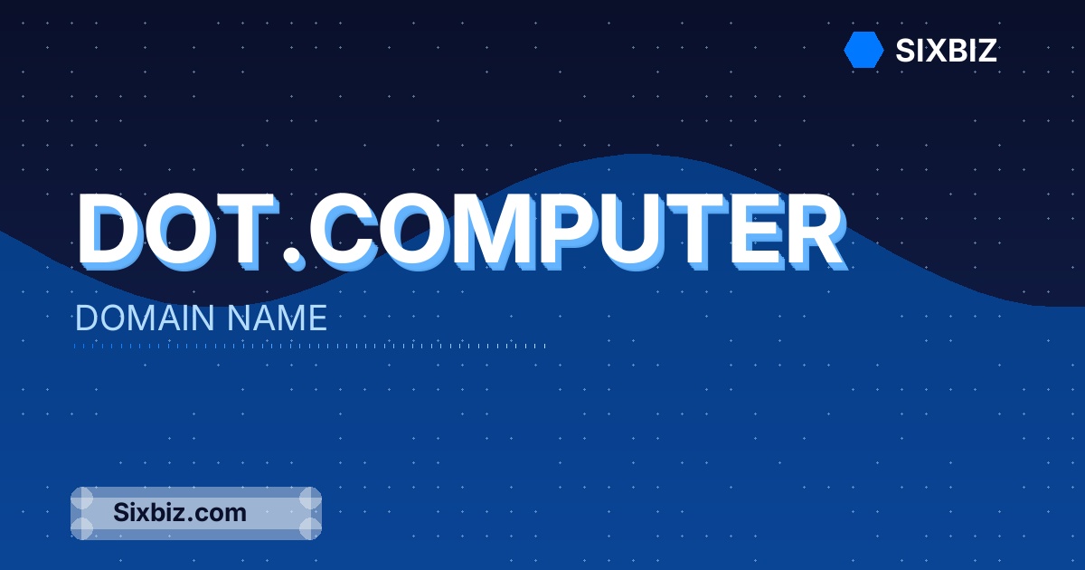 dot.computer - Premium Domain Name For Sale