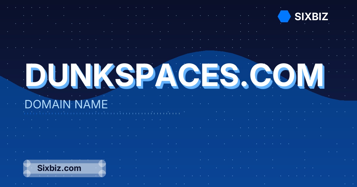 dunkspaces.com - Premium Domain Name For Sale