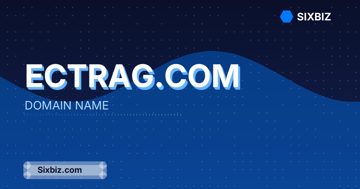 ectrag.com - Premium Domain Name For Sale