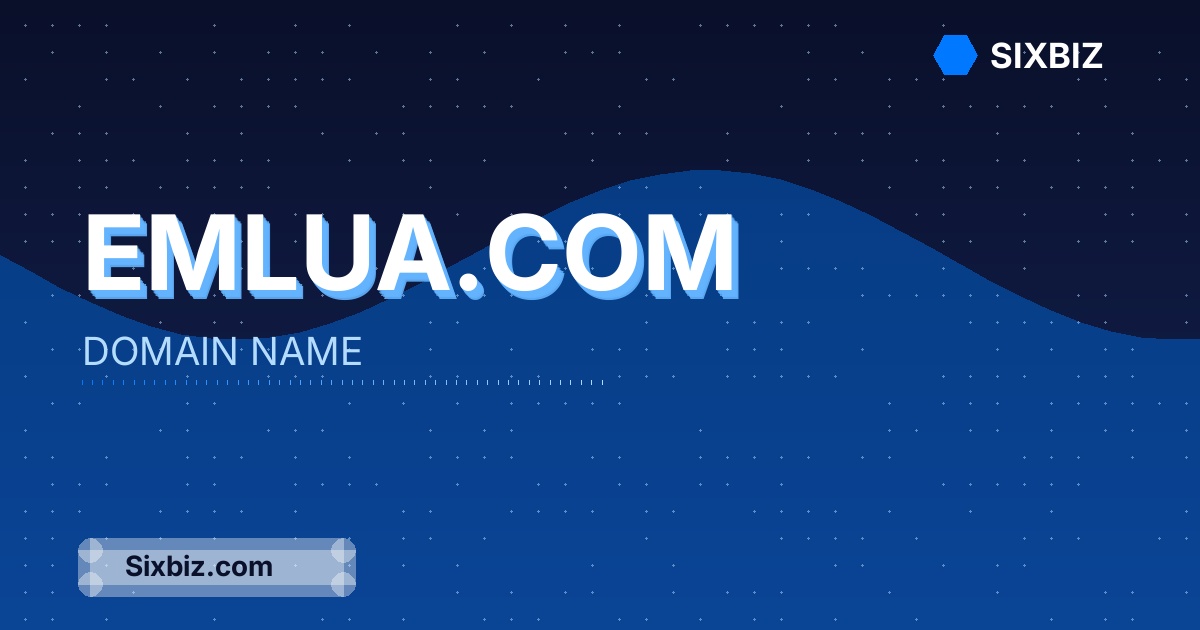 emlua.com - Premium Domain Name For Sale