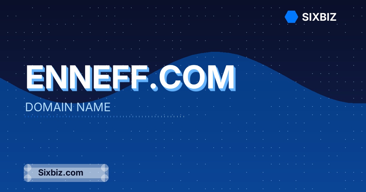 enneff.com - Premium Domain Name For Sale