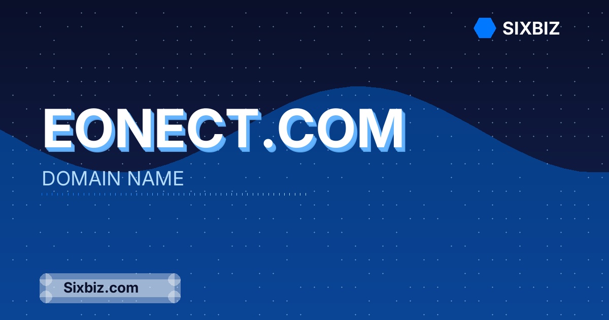 eonect.com - Premium Domain Name For Sale