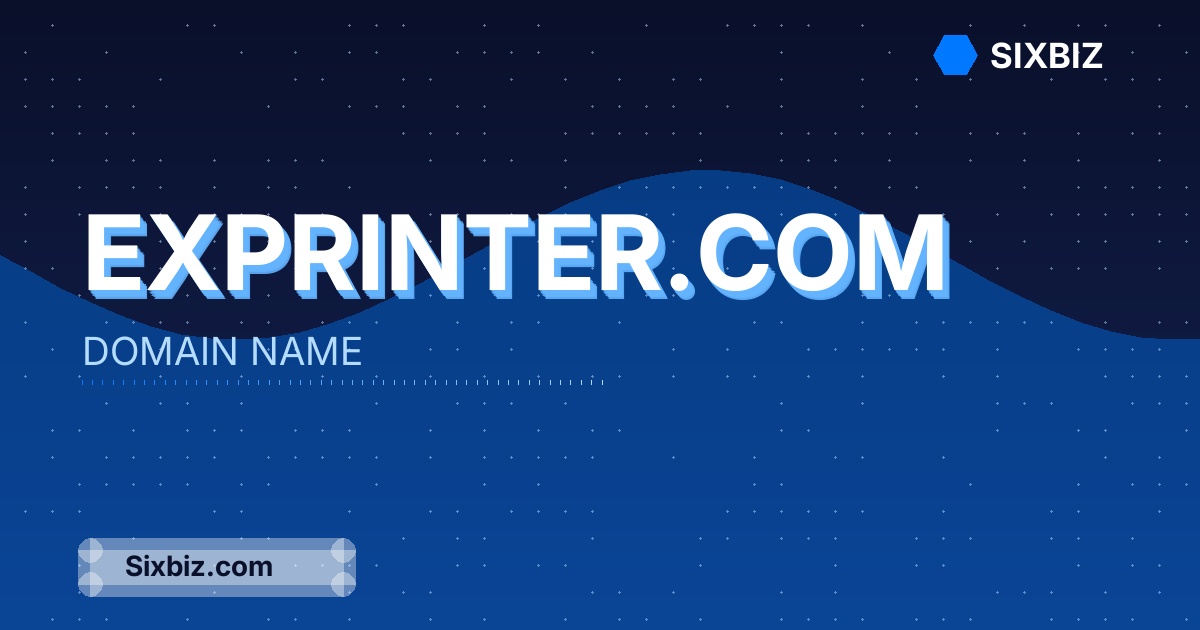 exprinter.com - Premium Domain Name For Sale