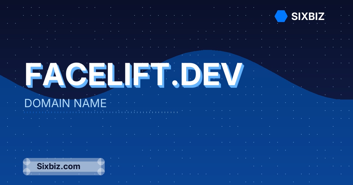 facelift.dev - Premium Domain Name For Sale