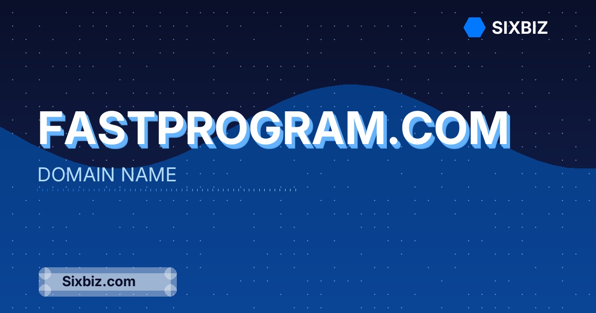 fastprogram.com - Premium Domain Name For Sale